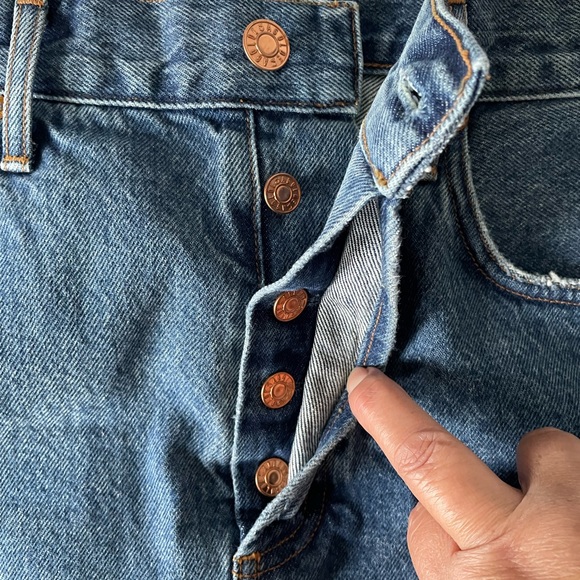 NWOT AGOLDE Quinn High Rise Mini Skirt in Warrant - Picture 9 of 14